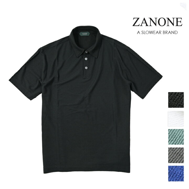 楽天市場】ザノーネ ZANONE icecotton アイスコットン 半袖 ポロシャツ 
