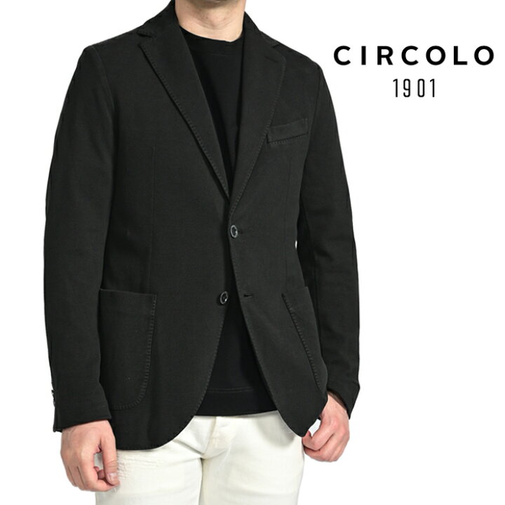 J3588美品 チルコロ1901 ストレッチシャンブレーテーラードジャケット  
