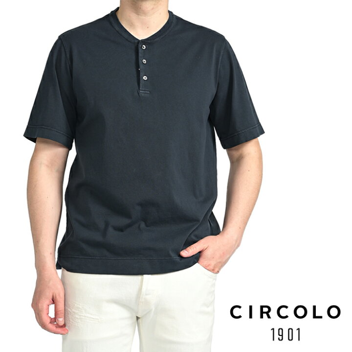 楽天市場】チルコロ 1901 CIRCOLO 1901 ガーメントダイ ヘンリーネック 
