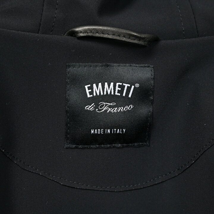 楽天市場】エンメティ EMMETI SANDRO 異素材コンビ フーディーブルゾン 
