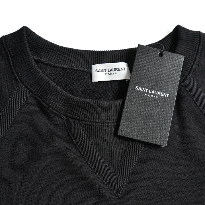 楽天市場】サンローラン SAINT LAURENT ラグランスウェットシャツ 