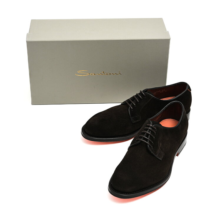 楽天市場】【SALE】 サントーニ Santoni スエードレザー レースアップ 