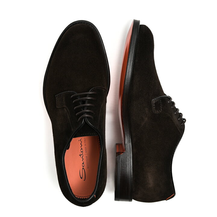 楽天市場】【SALE】 サントーニ Santoni スエードレザー レースアップ 