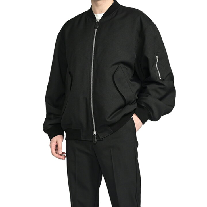 楽天市場】ジルサンダー JIL SANDER ボンバージャケット MA-1 ジップ 