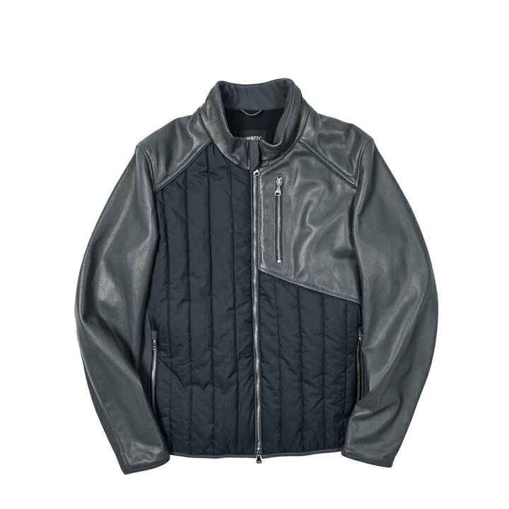 楽天市場】エンメティ EMMETI DANILO パンチングレザージャケット 異  