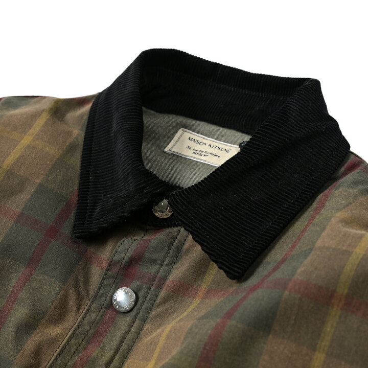 楽天市場】メゾンキツネ MAISON KITSUNE ハンティングジャケット 