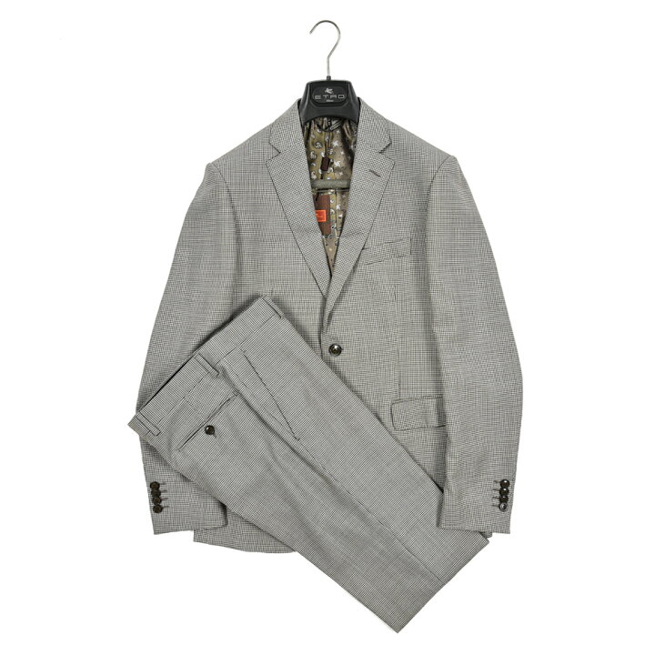楽天市場】【半額以下】 エトロ ETRO テーラードスーツ 2Bシングル  