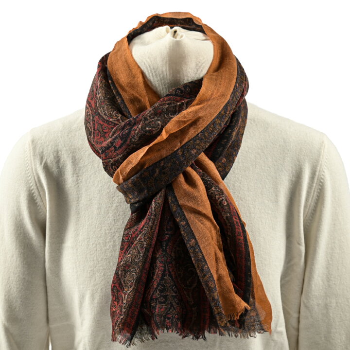 楽天市場】【半額以下】 エトロ ETRO ストール マフラー 春 秋 3  