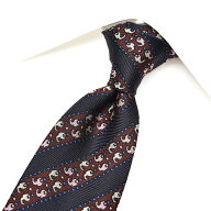 【SALE】【半額以下】 エトロ ETRO ネクタイ オールシーズン メンズ シルク 100% レジメンタル ネイビー …