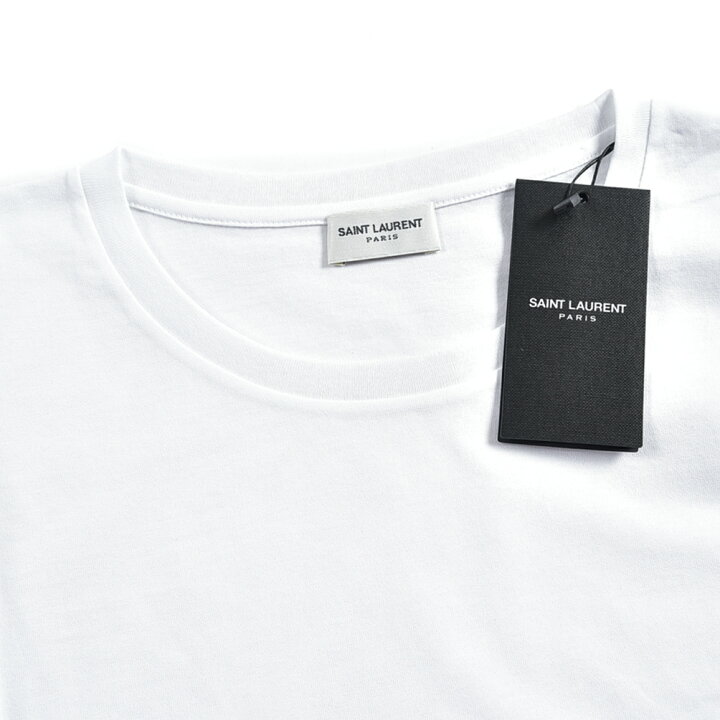楽天市場】サンローラン SAINT LAURENT ロゴ Tシャツ 半袖 ラウンド 