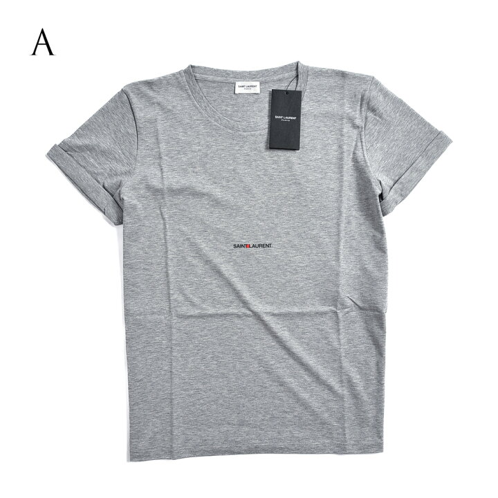 楽天市場】サンローラン SAINT LAURENT ロゴ Tシャツ 半袖 ラウンド  