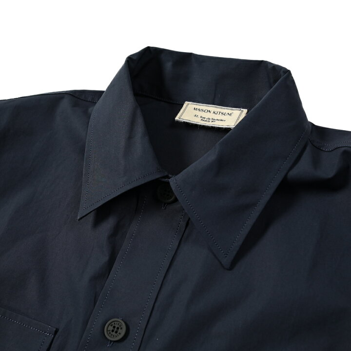 楽天市場】メゾンキツネ MAISON KITSUNE ワークシャツ カジュアル 