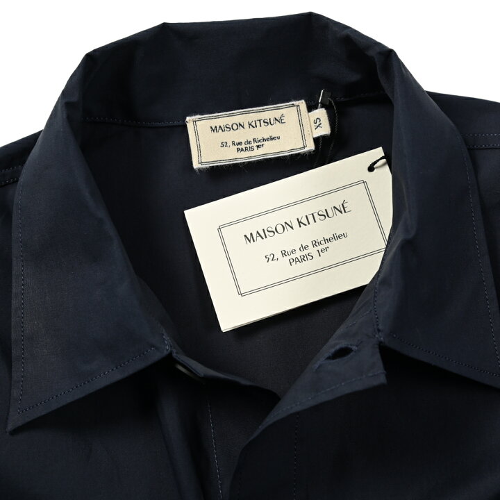 楽天市場】メゾンキツネ MAISON KITSUNE ワークシャツ カジュアル 