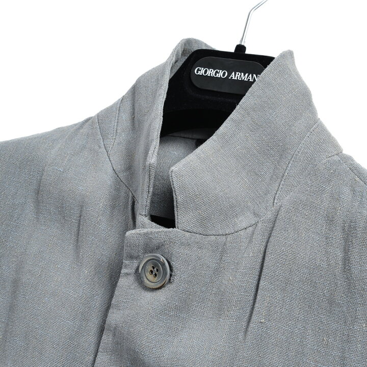楽天市場】ジョルジオ アルマーニ GIORGIO ARMANI 麻 ジャケット  