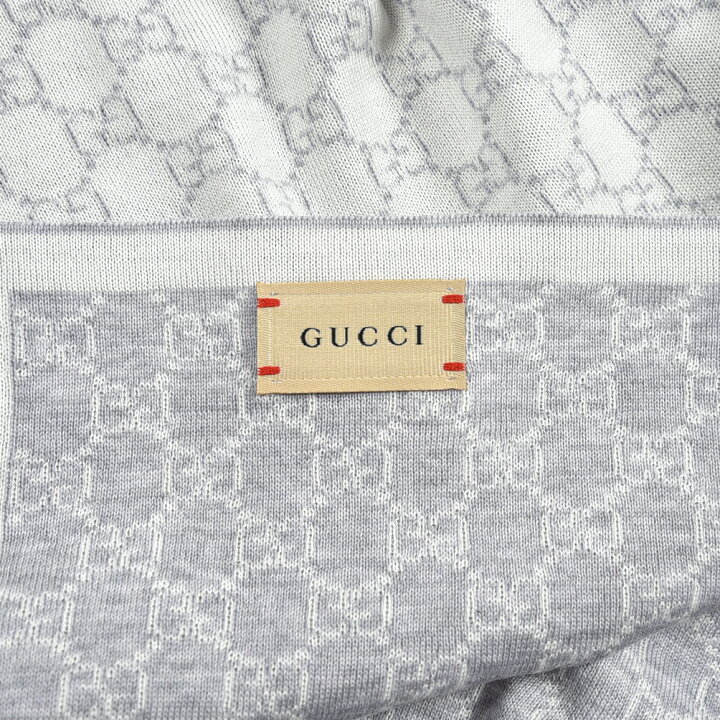 楽天市場】【半額以下】 グッチ GUCCI ウール ブランケット ひざ掛け 