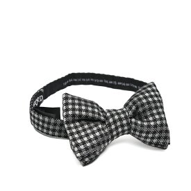 【半額以下】 トムフォード TOM FORD パピヨン 蝶ネクタイ ボウタイ オールシーズン メンズ シルク ウール 千鳥格子 グレー ブラック イタリア ブランド MADE IN ITALY フォーマル パーティー 結婚式 ギフト プレゼント