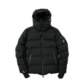 【SALE】 モンクレール MONCLER グルノーブル GRENOBLE 23-24AW さらにお値下げ！ MONTGETECH フディーダウンブルゾン スキージャケット 秋冬 メンズ アウター 2レイヤー撥水テクニカルナイロン 4方向ストレッチ ブラック