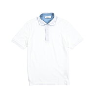 【SALE】【半額以下】 グランサッソ GRAN SASSO 鹿の子ポロシャツ 半袖 春夏 メンズ コットン100％ ナチ…