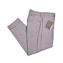 【新春初売り】【半額以下】 ベルウィッチ BERWICH CHIAIA-GD 1P キアイア コットンスラックス ワンタック インプリーツ パンツ 春夏 メンズ コットンストレッチ ピンク グレー イタリア ブランド MADE IN ITALY