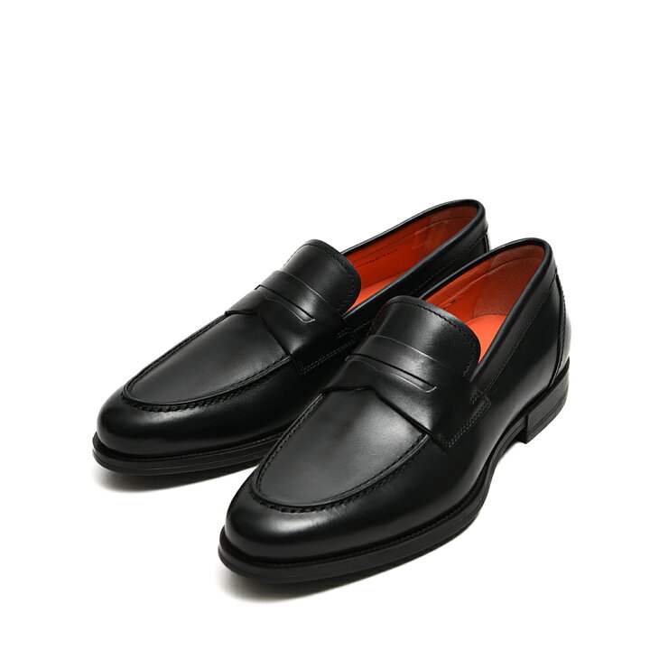 楽天市場】サントーニ Santoni アンティークドレザー ペニーローファー 
