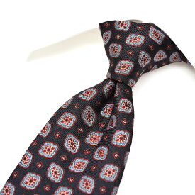 【SALE】【半額以下】 エトロ ETRO ネクタイ オールシーズン メンズ シルク 100% 小紋柄 ネイビー イタリア ブランド MADE IN ITALY ビジネス ギフト プレゼント ラッピング無料