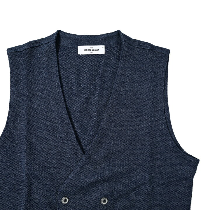 楽天市場】【SALE】 グランサッソ GRAN SASSO LINO-COTTON 麻混 ニット 