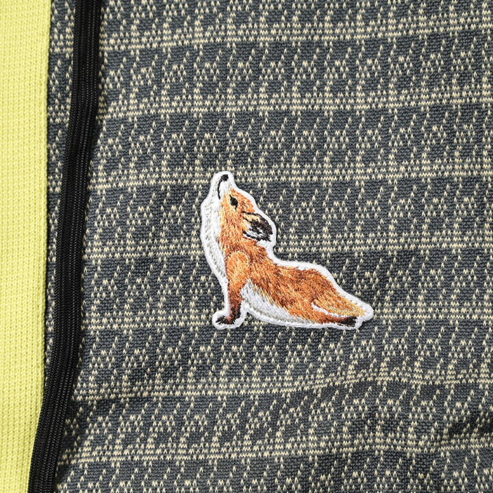 楽天市場】メゾンキツネ MAISON KITSUNE YOGA FOX PATCH ジップアップ 