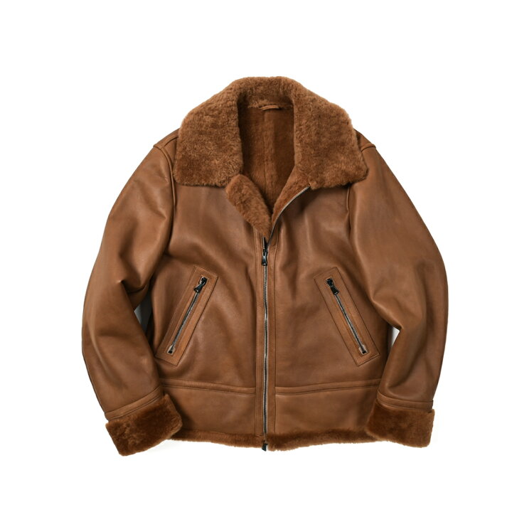 楽天市場】エンメティ EMMETI ムートンジャケット フライトジャケット  