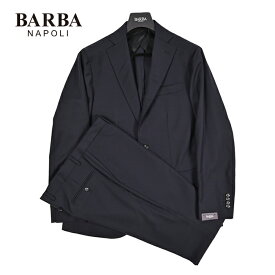 【SALE】 バルバ BARBA 【2026年 春夏新作】 SUIT JIM2 テーラードスーツ 2Bシングル 春夏 メンズ Loro Piana ロロピアーナ ZELANDER ウール 100% ネイビー イタリア ブランド MADE IN ITALY