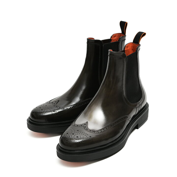 楽天市場】【SALE】 サントーニ Santoni アンティークドレザー 