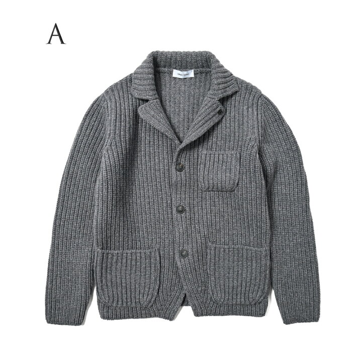 楽天市場】【SALE】 グランサッソ GRAN SASSO ニットジャケット 