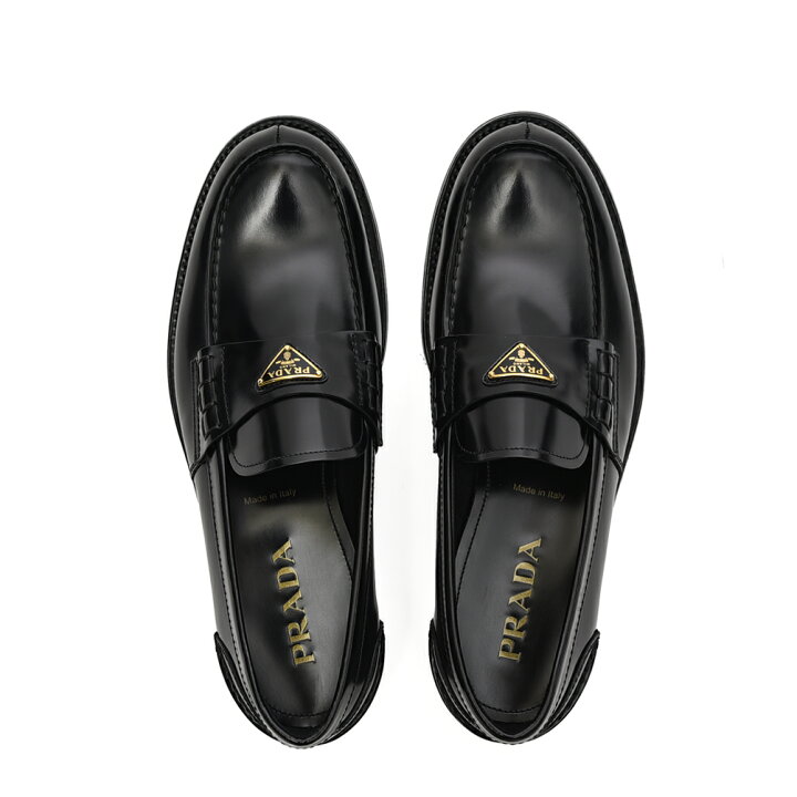 楽天市場】【SALE】 プラダ PRADA ローファー モカシン レザーシューズ 