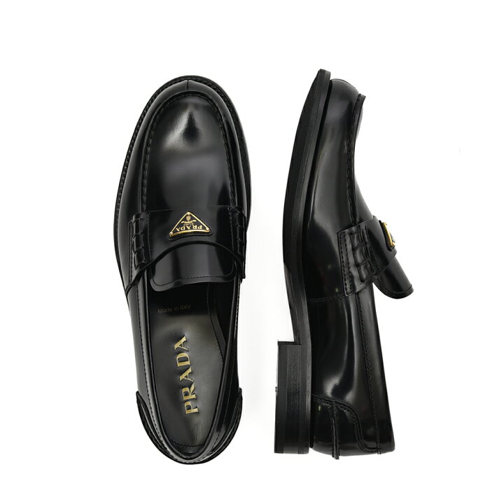 楽天市場】【SALE】 プラダ PRADA ローファー モカシン レザーシューズ 