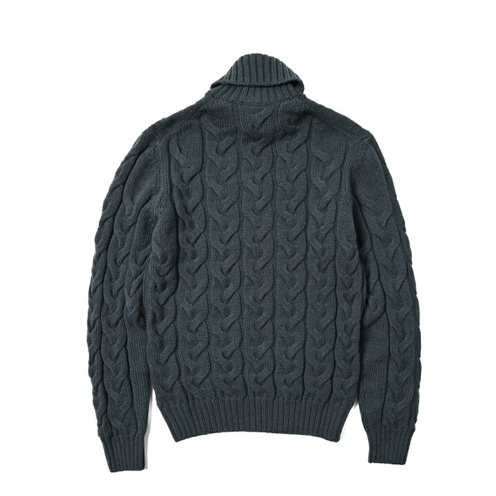 楽天市場】グランサッソ GRAN SASSO タートルネック ニットセーター 