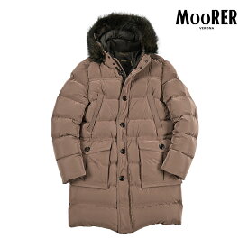 【SALE】 ムーレー MOORER DARRIS-OS ダウンコート ファーフーディー 秋冬 メンズ アウター ポリアミド ポリエステル イタリア ブランド MADE IN ITALY