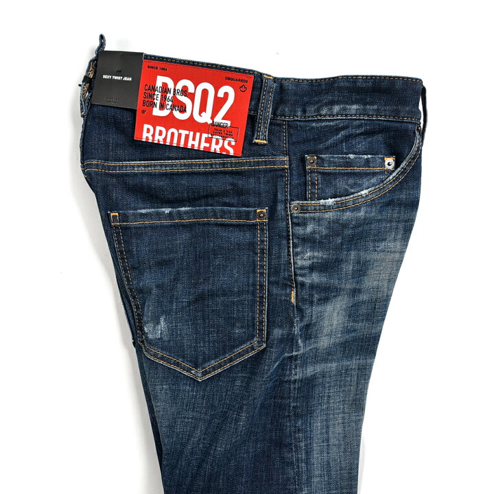 楽天市場】ディースクエアード DSQUARED2 SEXY TWIST JEAN セクシー 