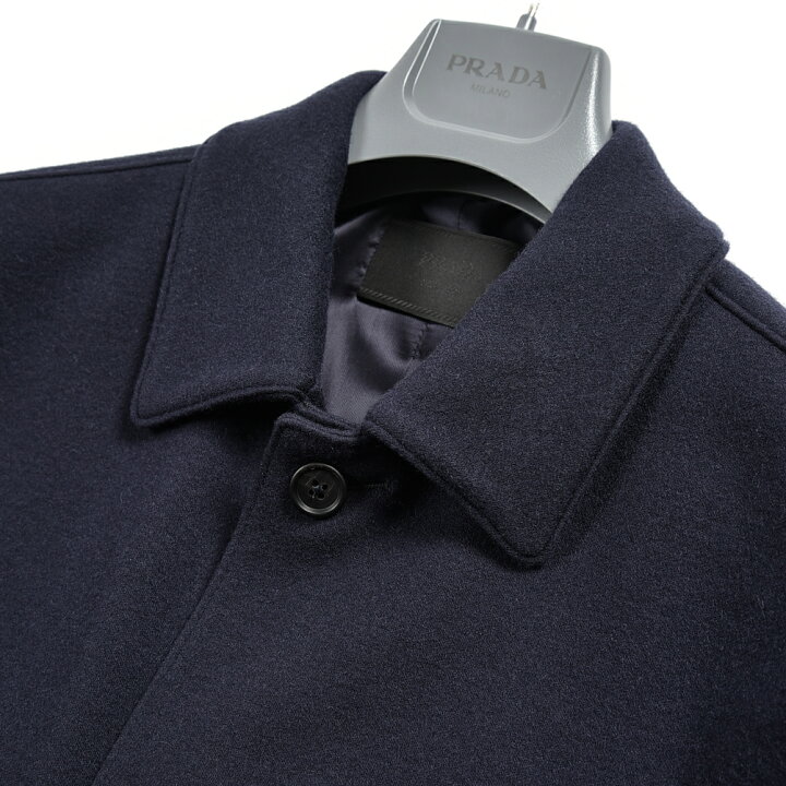 楽天市場】プラダ PRADA ウールブレンドジャケット トライアングルロゴ 