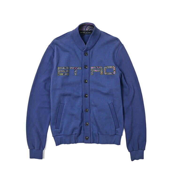 楽天市場】エトロ ETRO スウェット カーディガン スタンドカラー 