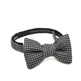 【半額以下】 トムフォード TOM FORD パピヨン 蝶ネクタイ ボウタイ オールシーズン メンズ シルク アクリル 織柄 ダークグレー イタリア ブランド MADE IN ITALY フォーマル パーティー 結婚式 ギフト プレゼント