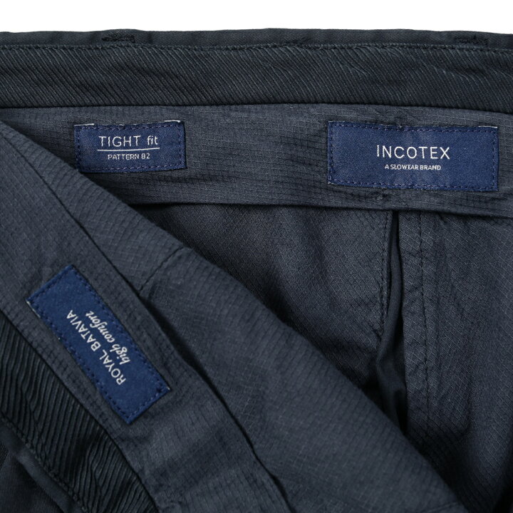 楽天市場】【半額以下】 インコテックス INCOTEX TIGHT FIT スラックス 
