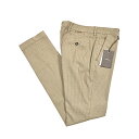 【秋冬先行セール】 ベルウィッチ BERWICH MORELLO モレロ スラックス ノータック チノ パンツ ストレッチ 秋冬 メンズ コットン 千鳥格子 チェック ライトブラウン イタリア ブランド MADE IN ITALY