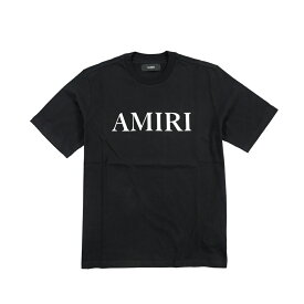 アミリ AMIRI 【2026-27年 秋冬新作】 AMIRI CORE LOGO TEE ロゴ Tシャツ カットソー 半袖 クルーネック オールシーズン メンズ コットン 100% ロゴ ブラック アメリカ ブランド MADE IN ITALY