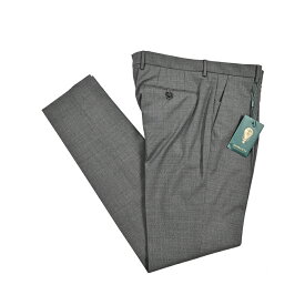 【SALE】 ベルウィッチ BERWICH MORELLO 1P モレロ サマーウールスラックス ワンタック 1プリーツ パンツ 春夏 メンズ ヴァージンウール ストレッチ グレー イタリア ブランド MADE IN ITALY