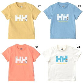 ヘリーハンセン　HJ62330　キッズショートスリーブHHヘリーベアティー［子供用半袖Tシャツ］［120cm 130cm 140cm］【2024春夏】メール便配送(ポスト投函・発送日の3日～1週間後にお届け予定)