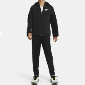 【最終処分特価セール！】ナイキ　CU9202　ジュニアトラックスーツ ［011.ブラック/ブラック/ブラック/ホワイト］［150cm・160cm］［ジャージ上下セット］