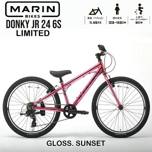 y݌ɗLz}oCN hL[WjA24 ~ebh@J[ GLOSS SUNSET@2025Nf MARINBIKE DONKY Jr24 LIMITED 24C` LbYoCN q]