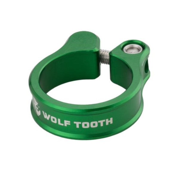 メール便送料250円 ウルフトゥース Wolf Tooth Seatpost Green Clamp TOOTH 36.4mm WOLF ファッションなデザイン 【在庫僅少】