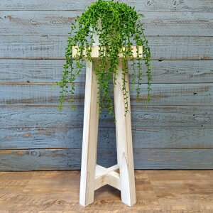 ガーデニング雑貨 花台 フラワースタンド 棚 ラック シェルフ ガーデン雑貨 ガーデニング 雑貨 アンティーク ナチュラル おしゃれ かわいい RACK ウッドスツール TB-37-100