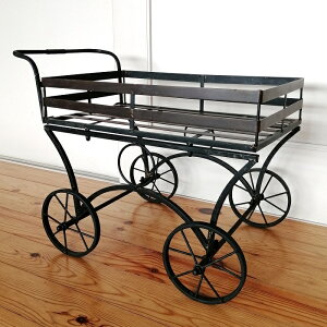 ガーデニング雑貨 花台 フラワースタンド 棚 ラック シェルフ ガーデン雑貨 ガーデニング 雑貨 アンティーク ナチュラル おしゃれ かわいい RACK ガーデントロリー MT-6102-160