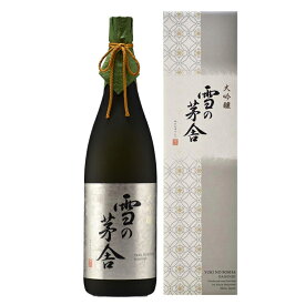 雪の茅舎　大吟醸　1.8L【取寄せ】箱入 日本酒 清酒 1800ml 一升瓶 秋田 齋彌酒造店 ゆきのぼうしゃ